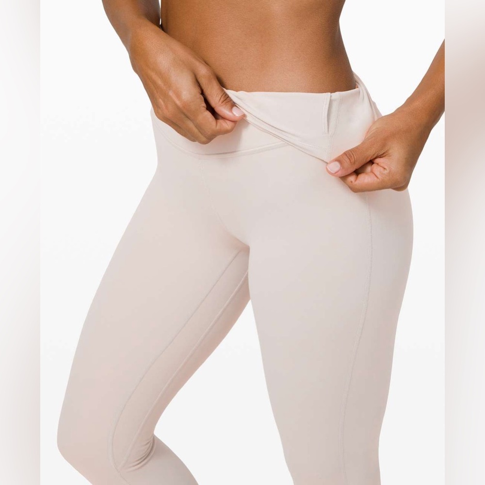 Lululemon Align Pant 28" Chrome light silver full length double lined - Picture 4 of 12